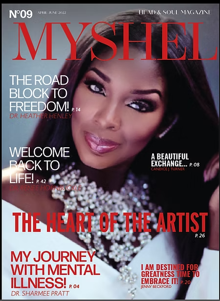 Head & Soul Magazine April–June 2022 cover featuring Myshel Wilkins