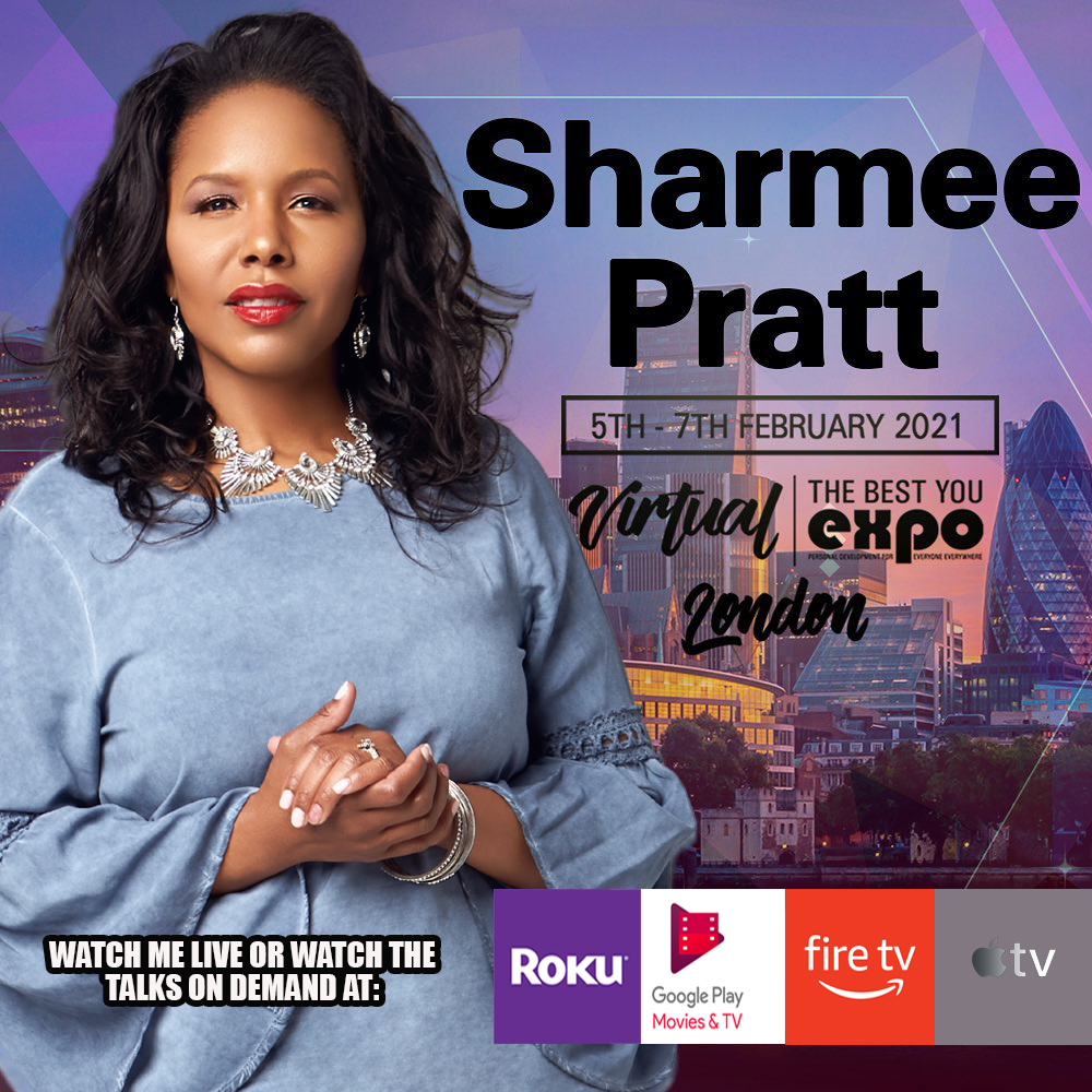 Official Best You Expo London artwork featuring Dr. Sharmee Pratt