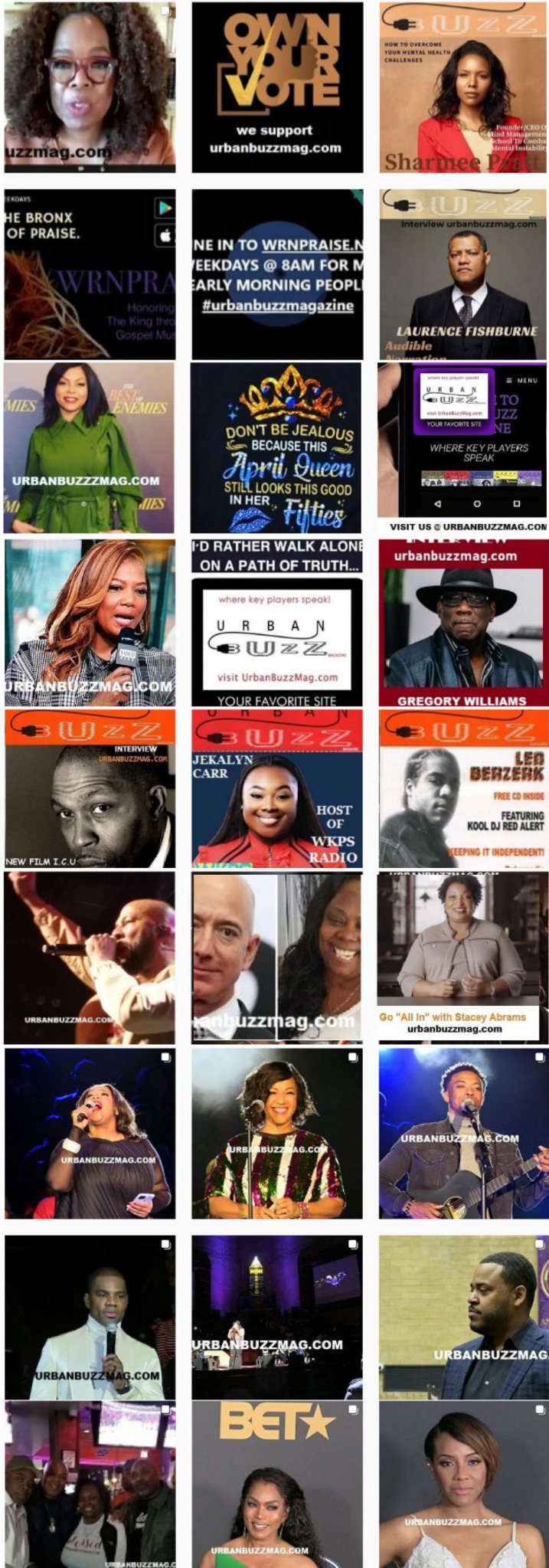Urban Buzz Magazine feature artwork for Sharmee Pratt
